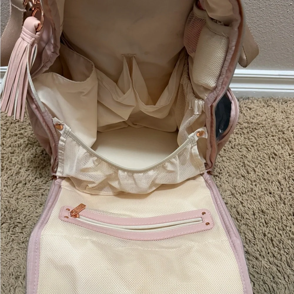 Itzy Ritzy Blush Pink Boss Diaper Bag